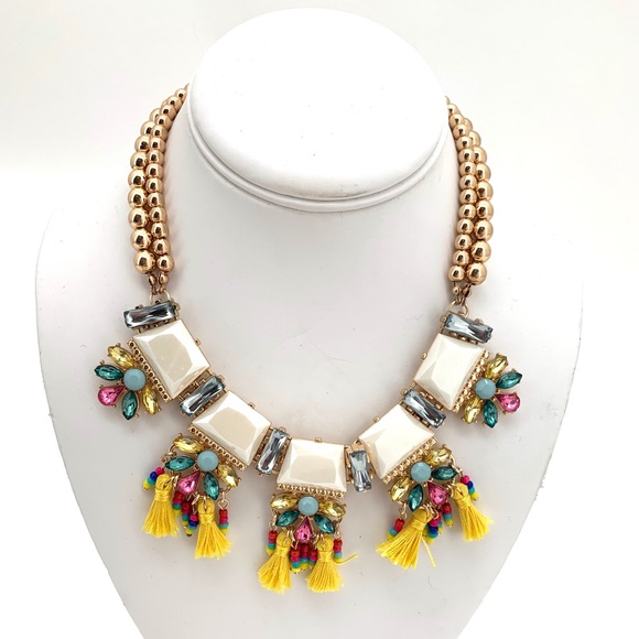 INC International Concepts Jewelry - 4/$25 Bib Statement Chic Rainbow Necklace NEW